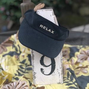 Black Tommy Bahama “Relax” Visor